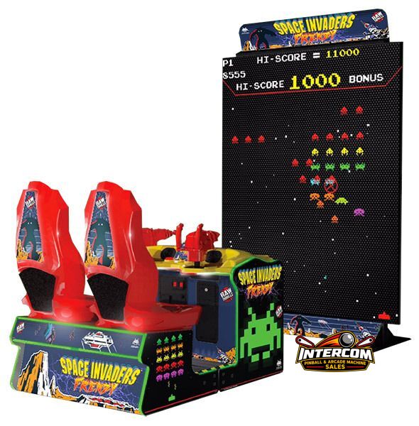 Space Invaders Frenzy Arcade Game
